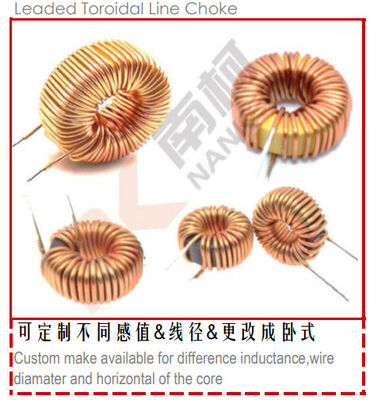 FCLT Series Through Hole Filter Choke Toroidal Differential Inductor