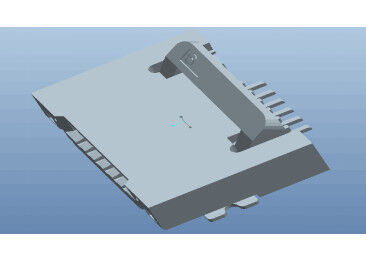 0.5mm Pitch FPC Connectors Flip Lock FPC ZIF Connector Right Angle