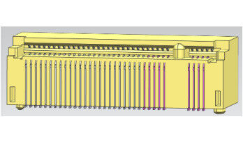 Height 6.7mm Electronic Components Connectors Custom NGFF M.2 Connector