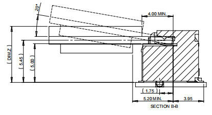 Height 6.7mm Electronic Components Connectors Custom NGFF M.2 Connector
