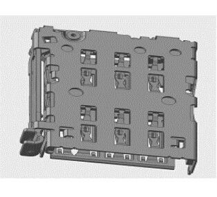 3000cycles Electronic Components Connectors Dual Nano Sim Card Connector ISO