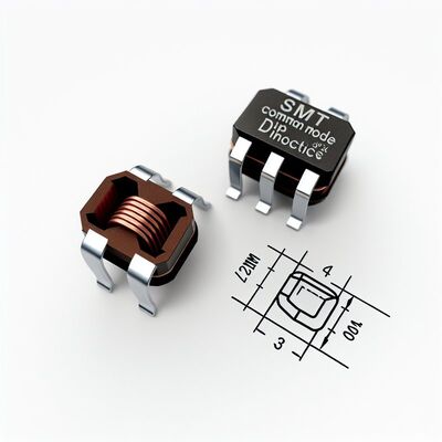 SMD Common Mode Choke 3216 3.2x1.6mm 20Ω-2000Ω for Industrial Electronics