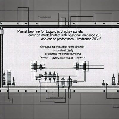 SMD Common Mode Choke 20Ω-2kΩ for LCD Panels USB LVDS