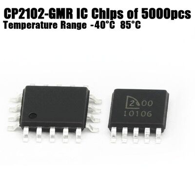 CP2102-GMR IC Chips with Stock of 5000pcs and Temperature Range -40°C 85°C
