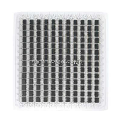 5000pcs stock of CP2102-GMR IC Chips in tray package/case Part Num CP2102-GMR