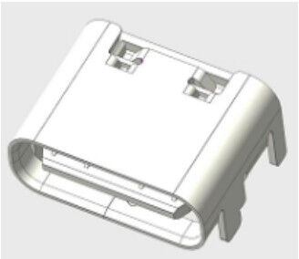Short Type USB Connectors 16 Pins Type C Female Connector 4 Feet Insert
