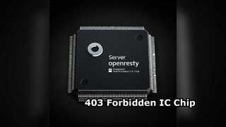 403 Verboden IC-chip Veilige, betrouwbare prestaties