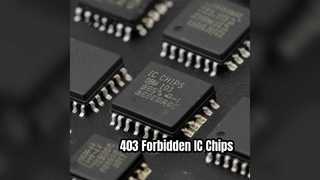 IC-chips 403 Verboden server Openresty